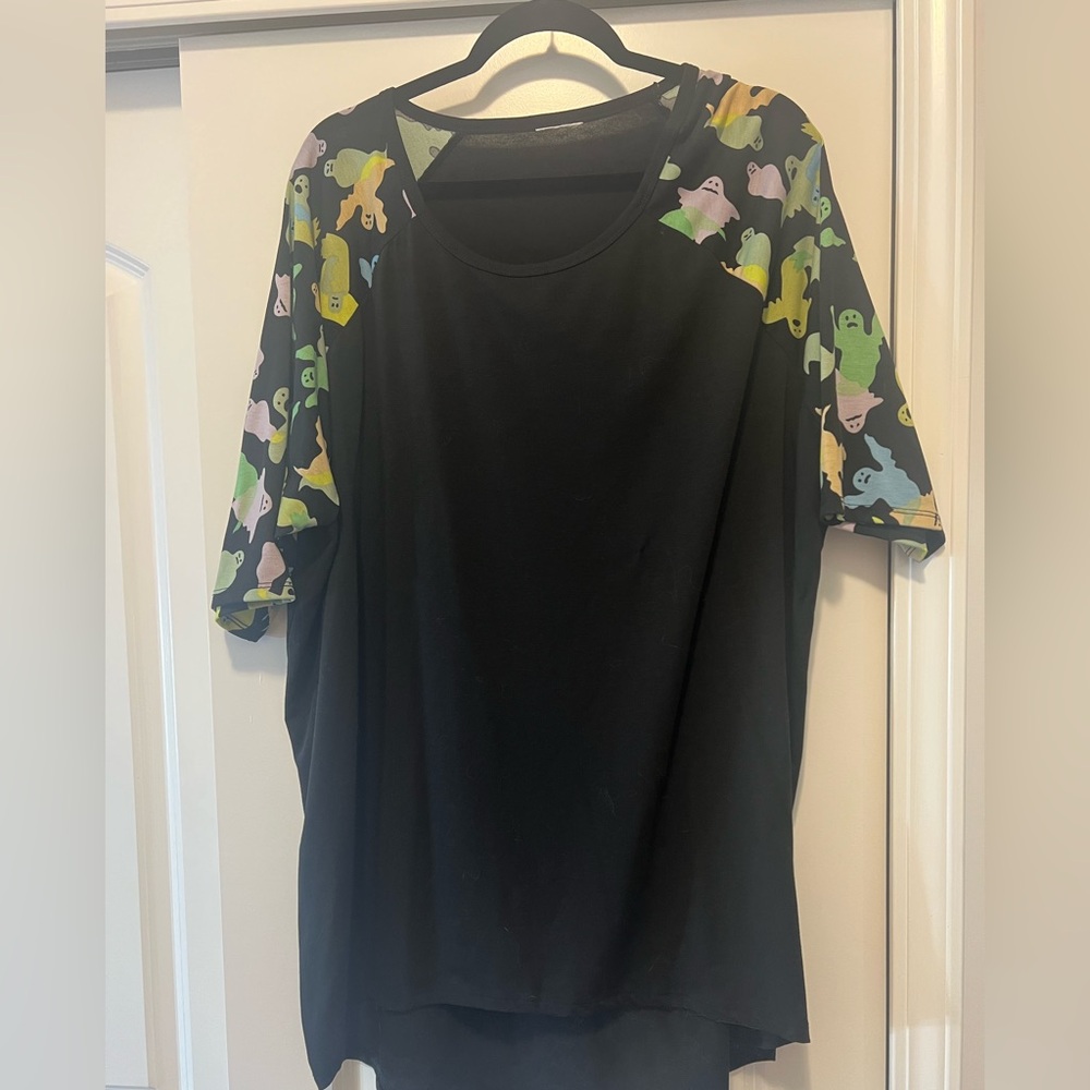 LuLaRoe Irma with Ghost Sleeves